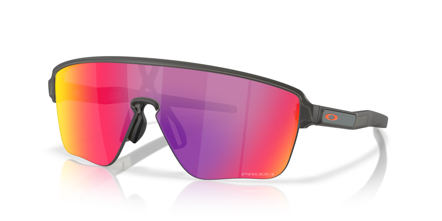 [Prizm Road Lenses, Matte Grey Smoke Frame]