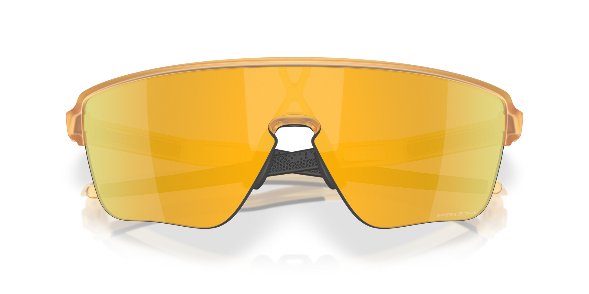 [Prizm 24K Lenses, Matte Transparent Light Curry Frame]