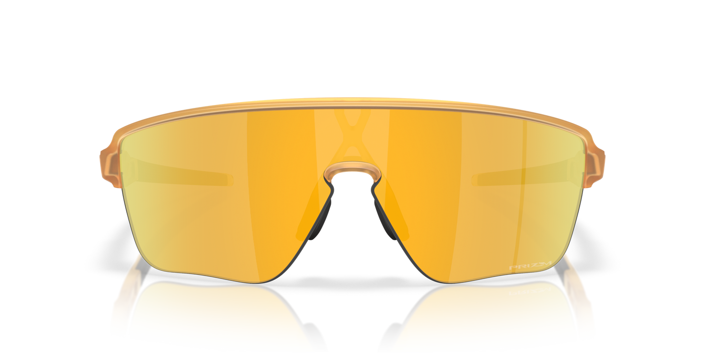 [Prizm 24K Lenses, Matte Transparent Light Curry Frame]