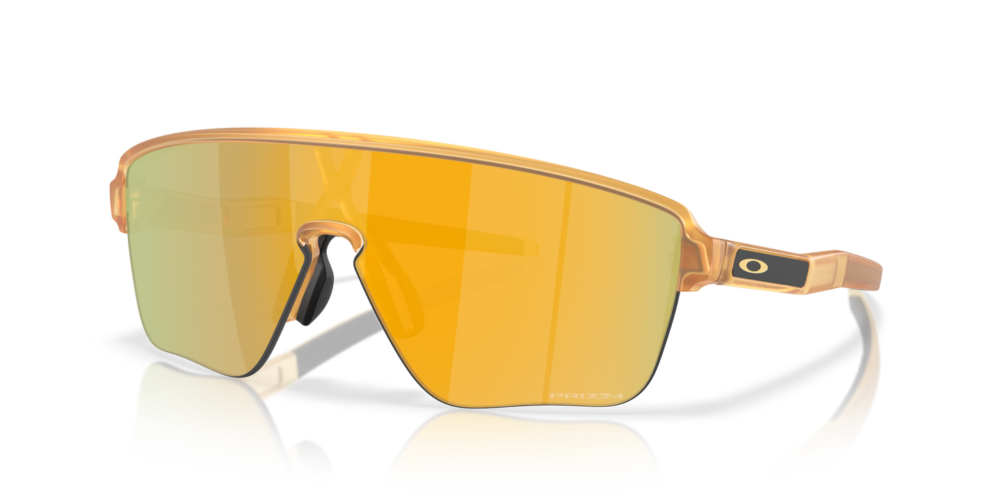 [Prizm 24K Lenses, Matte Transparent Light Curry Frame]