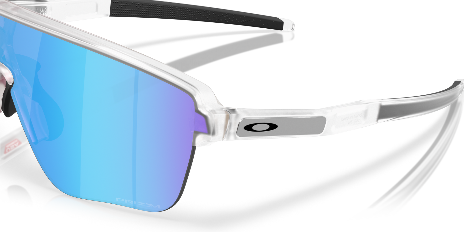 [Prizm Sapphire Lenses, Matte Clear Frame]