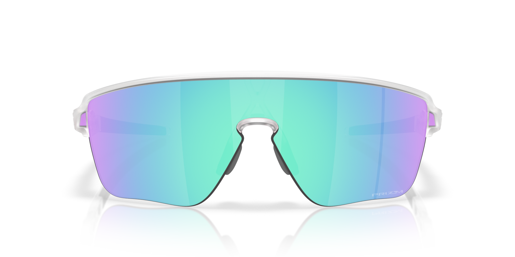 [Prizm Sapphire Lenses, Matte Clear Frame]