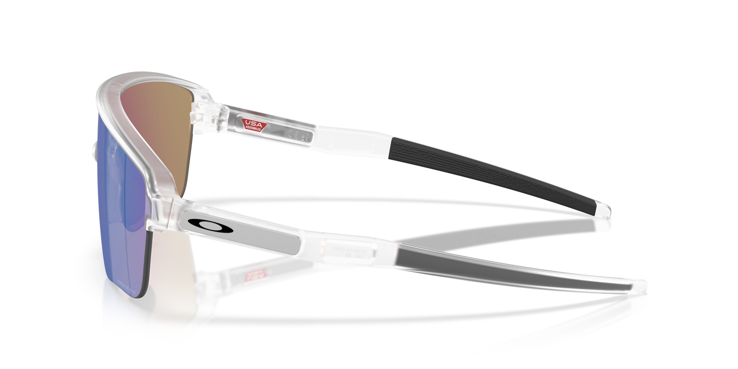 [Prizm Sapphire Lenses, Matte Clear Frame]