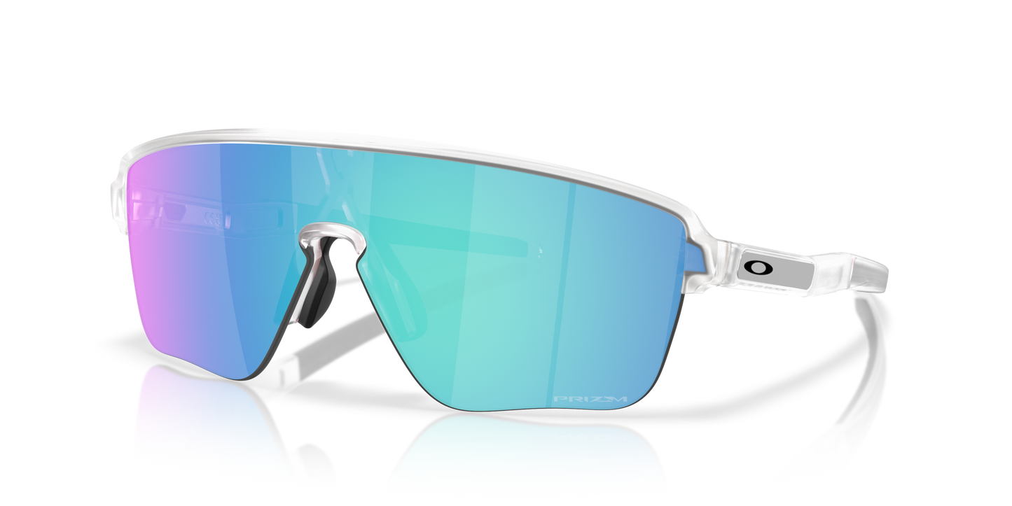 [Prizm Sapphire Lenses, Matte Clear Frame]