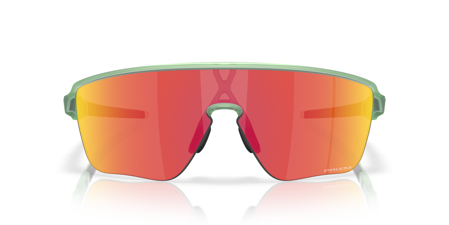 [Prizm Ruby Lenses, Matte Transparent Jade Frame]