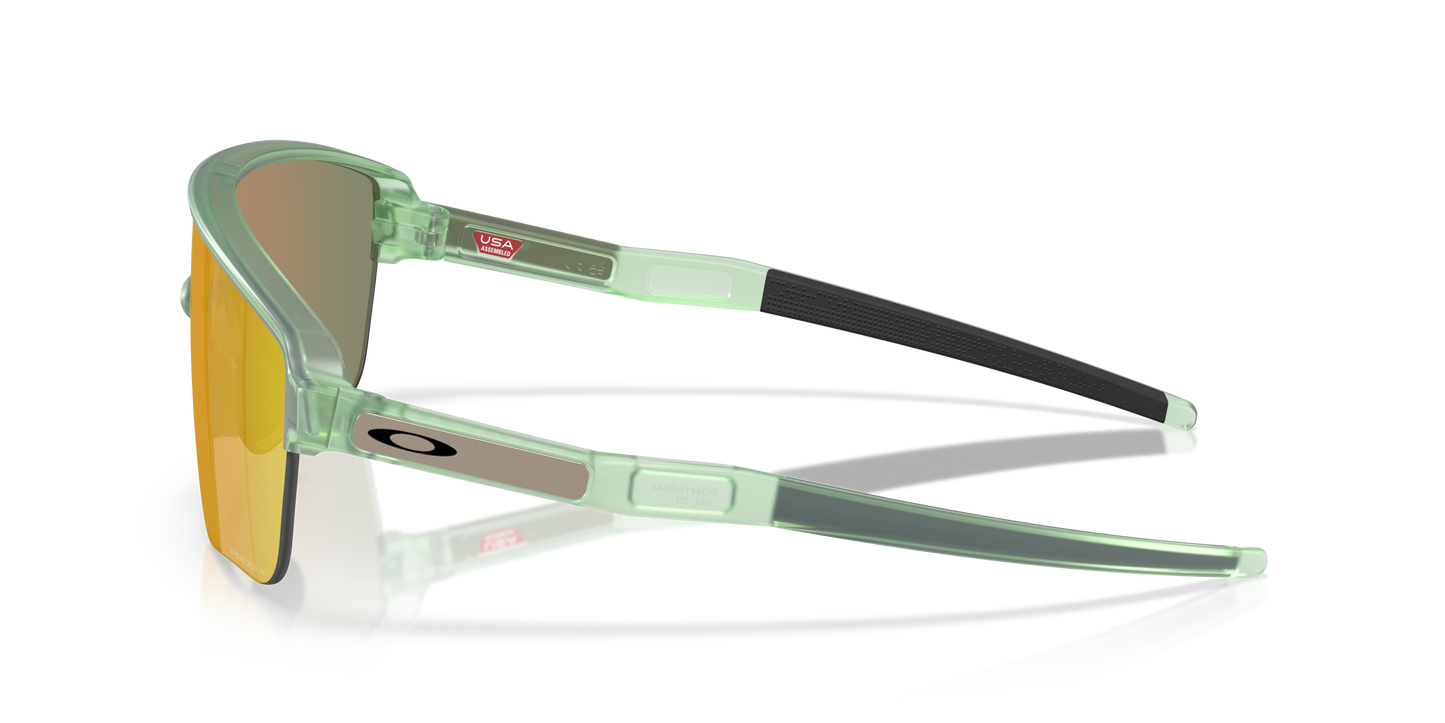 [Prizm Ruby Lenses, Matte Transparent Jade Frame]