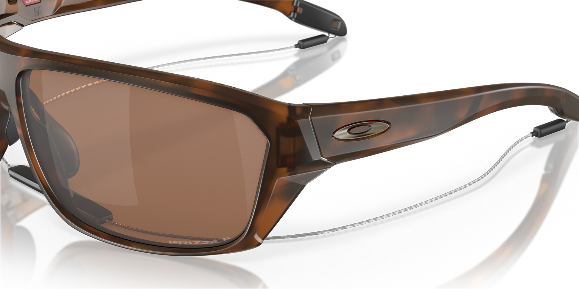 [Prizm Tungsten Polarized Lenses, Matte Tortoise Frame]