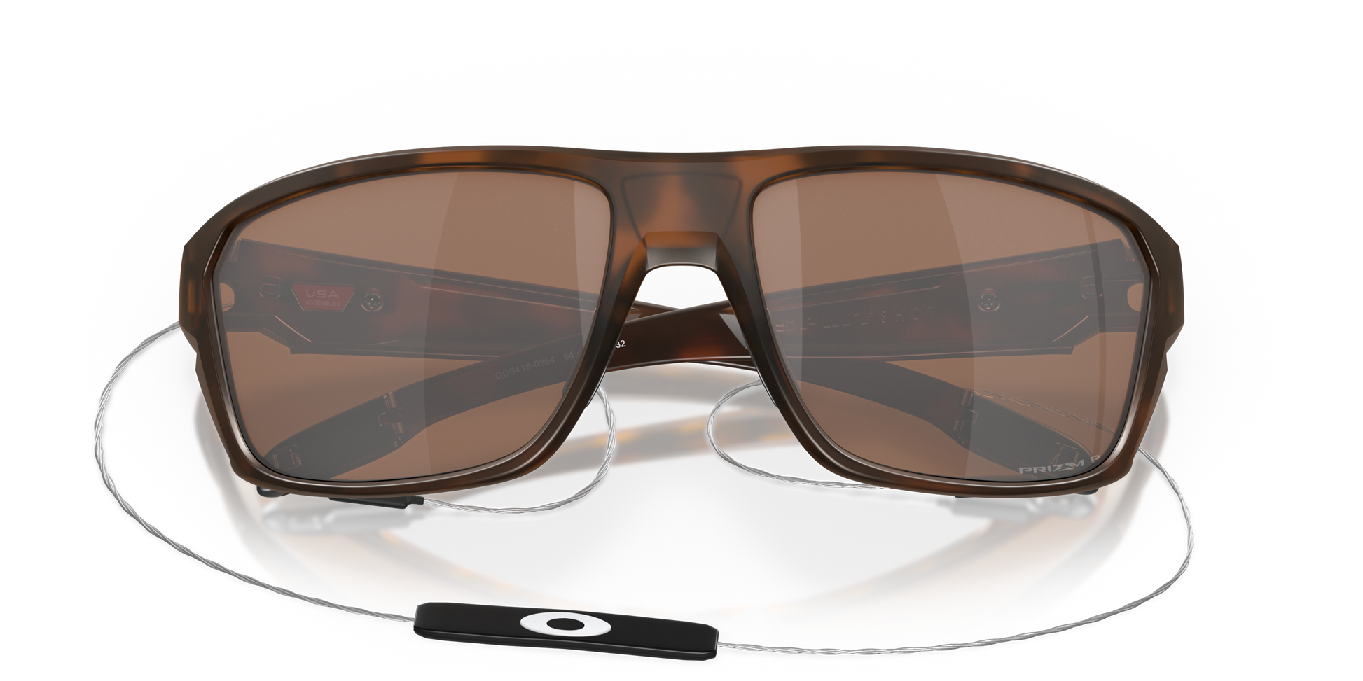 [Prizm Tungsten Polarized Lenses, Matte Tortoise Frame]