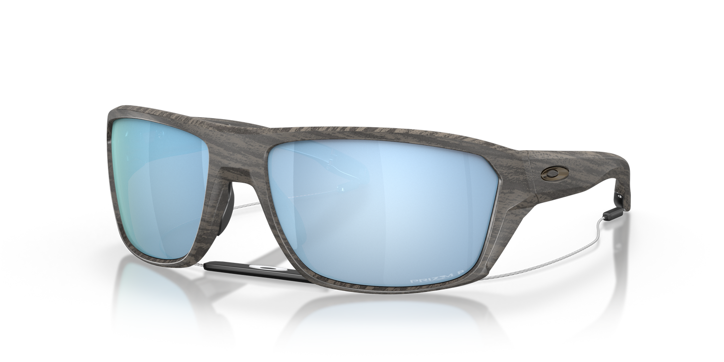[Prizm Deep Water Polarized Lenses, Woodgrain Frame]