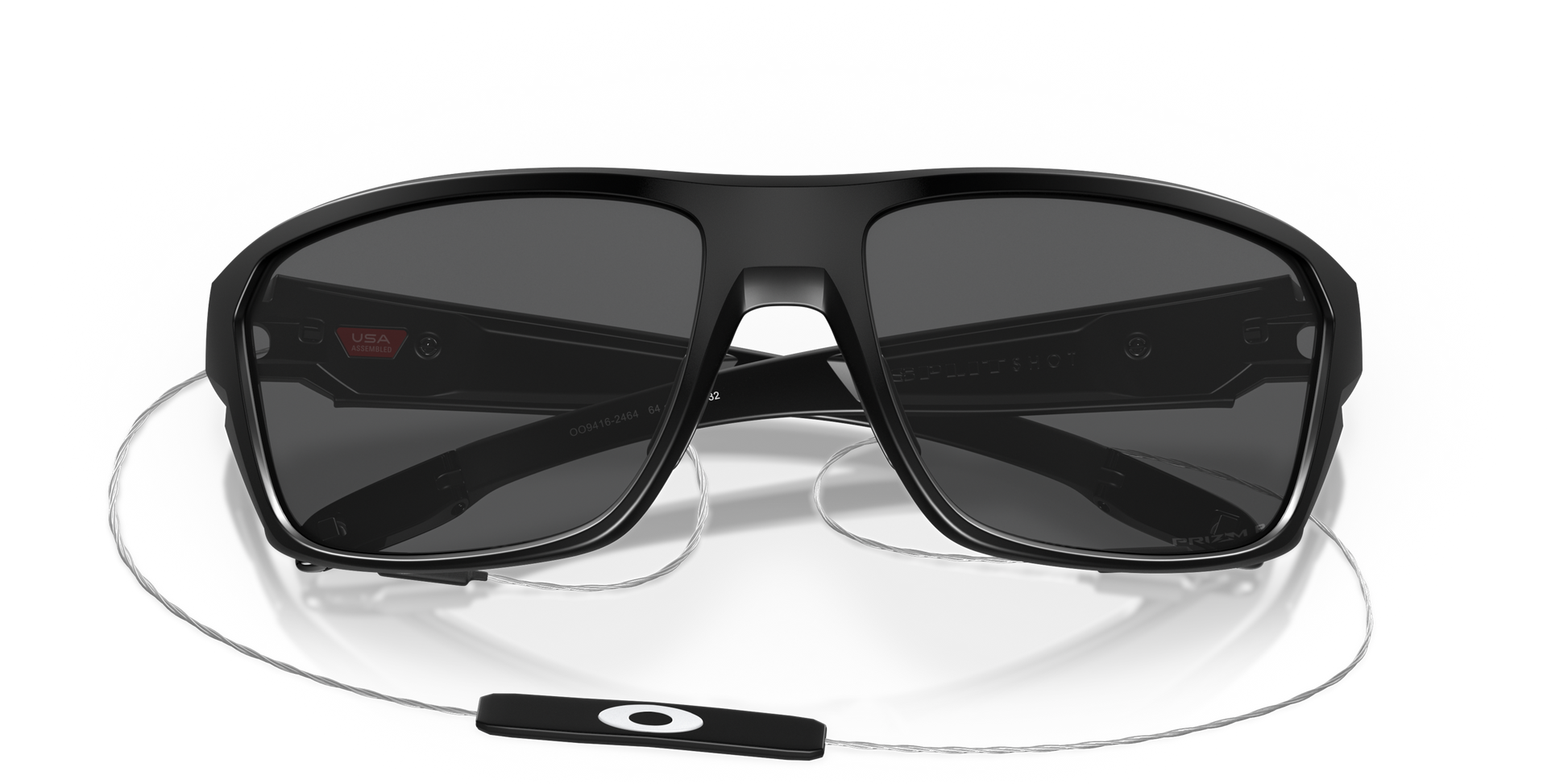 [Prizm Black Polarized Lenses, Matte Black Frame]