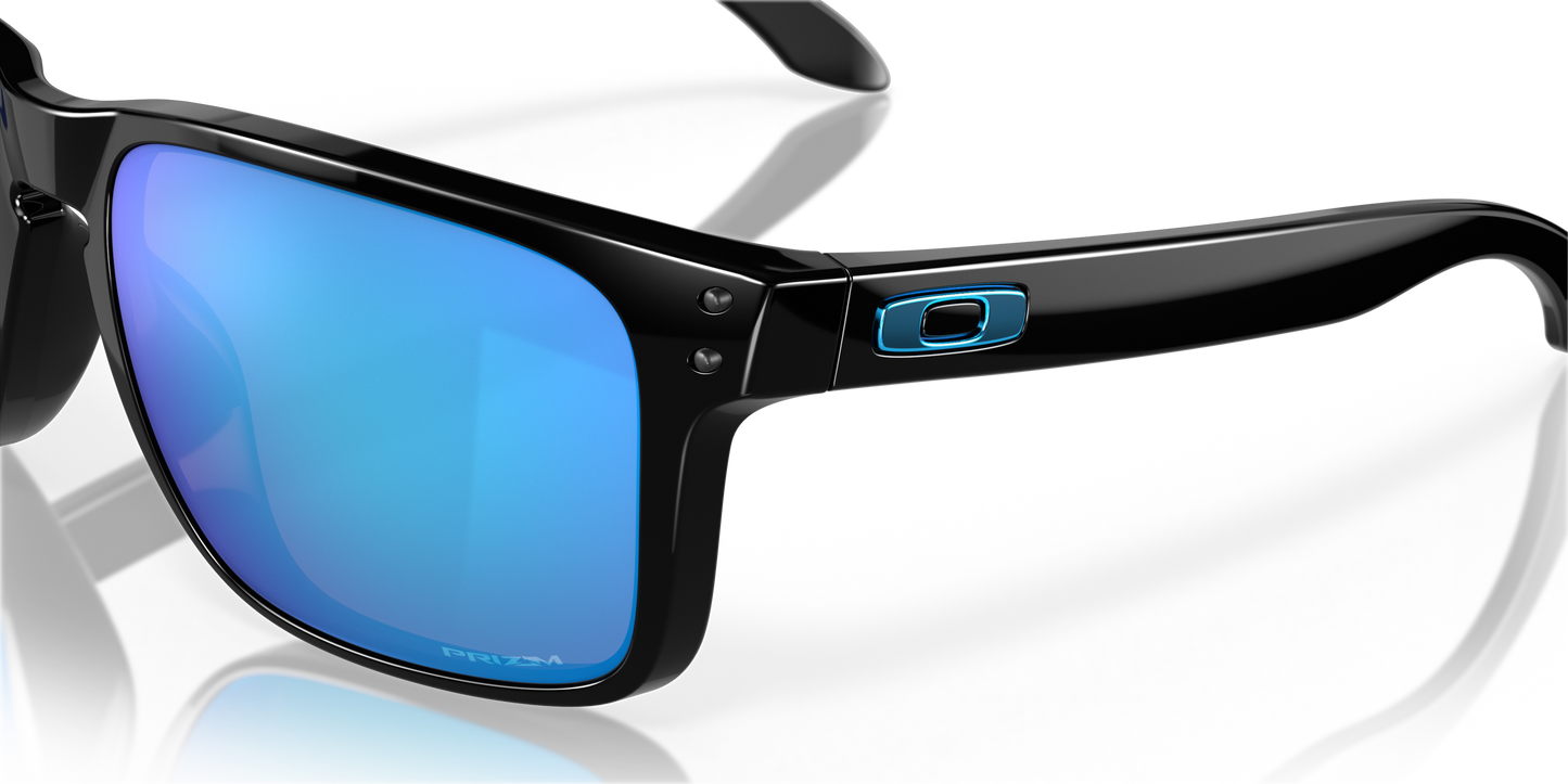 [Prizm Sapphire Lenses, Polished Black Frame]