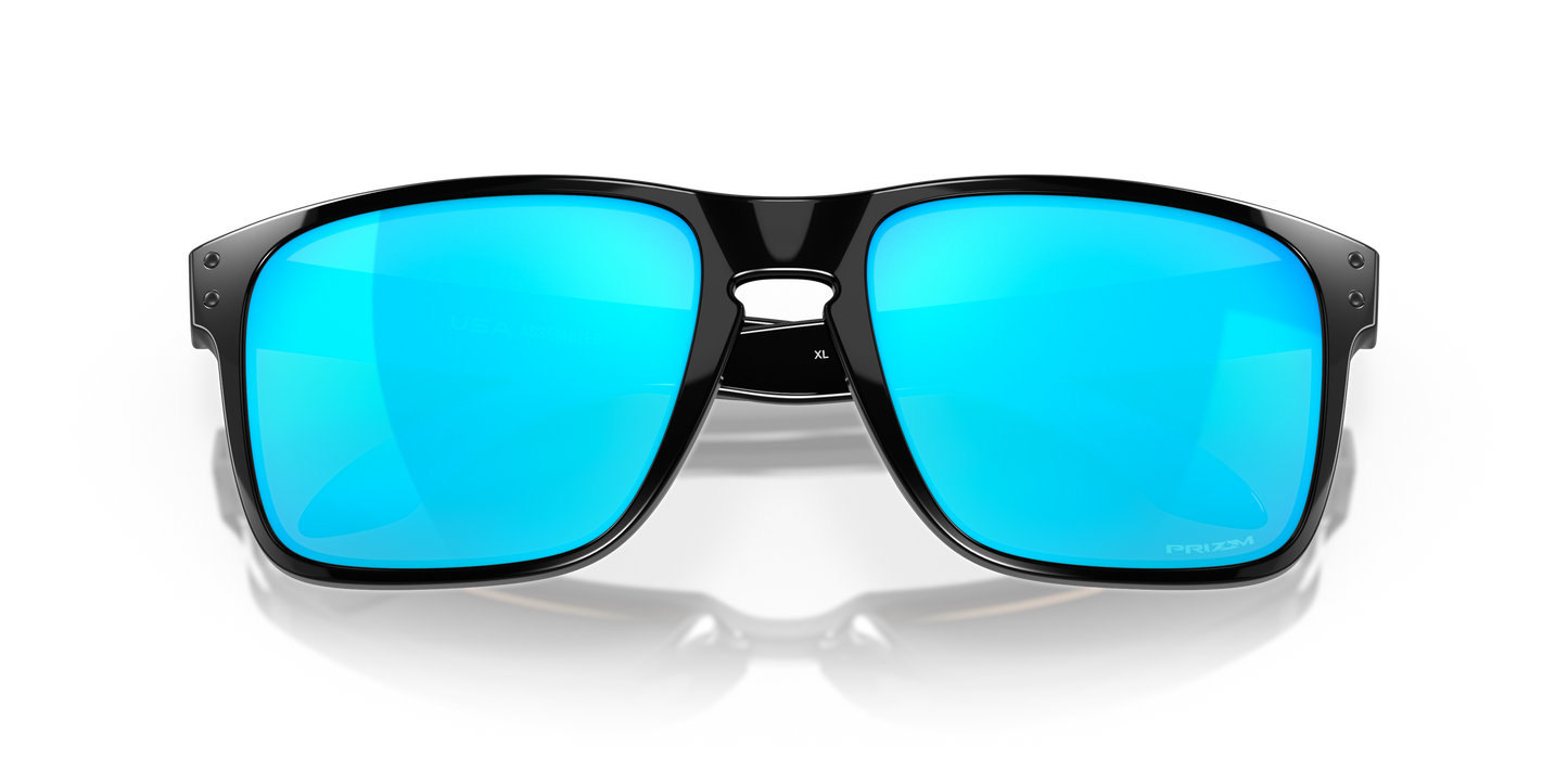 [Prizm Sapphire Lenses, Polished Black Frame]