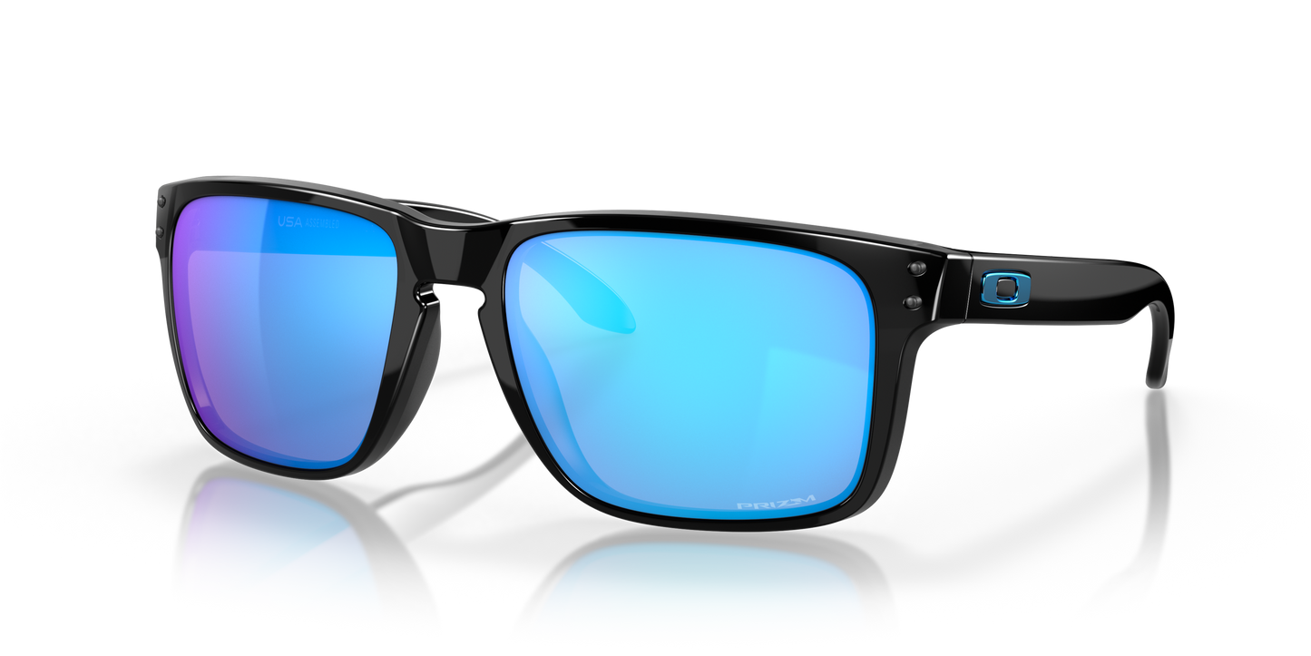 [Prizm Sapphire Lenses, Polished Black Frame]