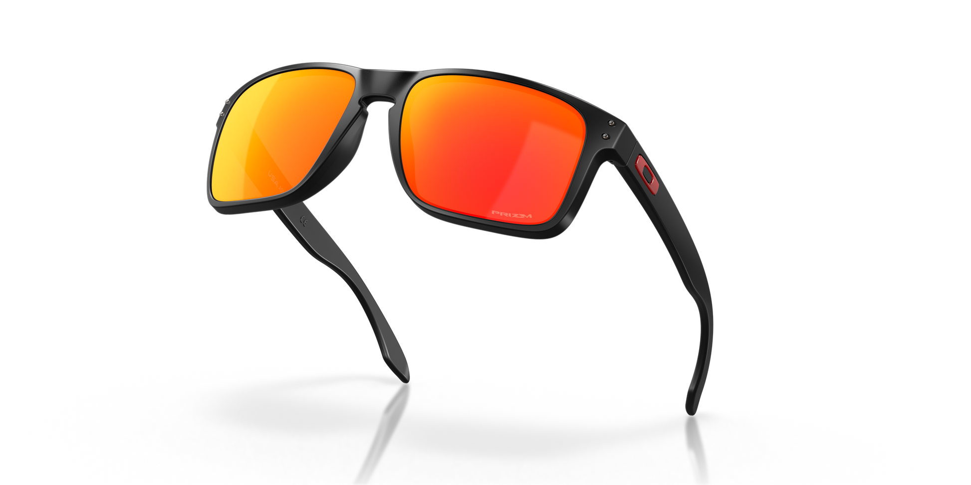 [Prizm Ruby Lenses, Matte Black Frame]