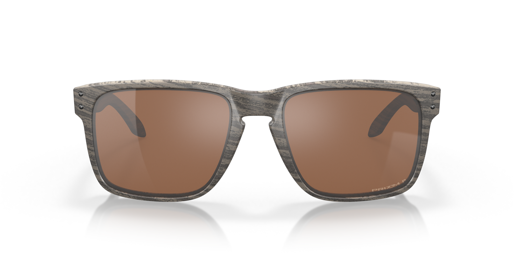 [Prizm Tungsten Polarized Lenses, Woodgrain Frame]