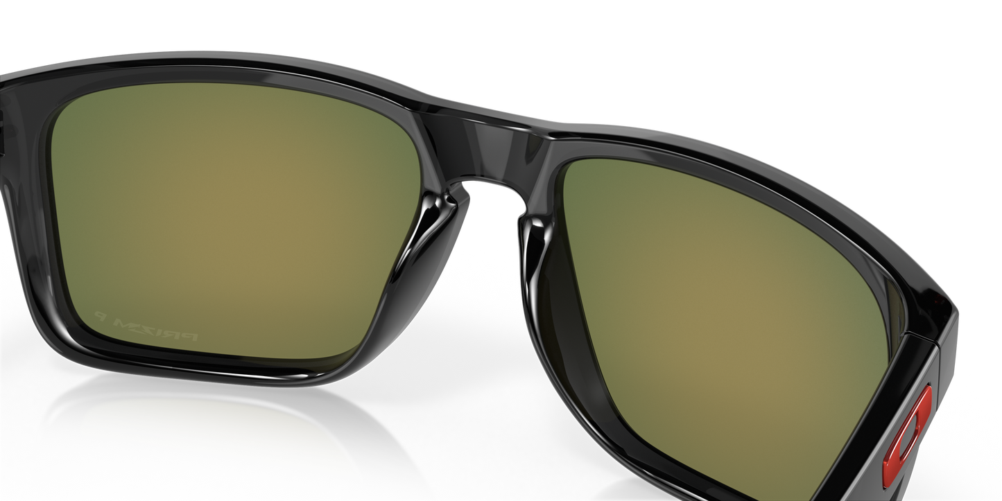 [Prizm Ruby Polarized Lenses, Black Ink Frame]