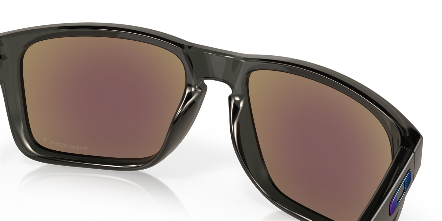 [Prizm Sapphire Polarized Lenses, Grey Smoke Frame]