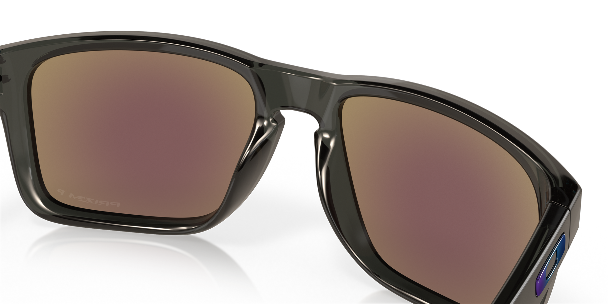 [Prizm Sapphire Polarized Lenses, Grey Smoke Frame]