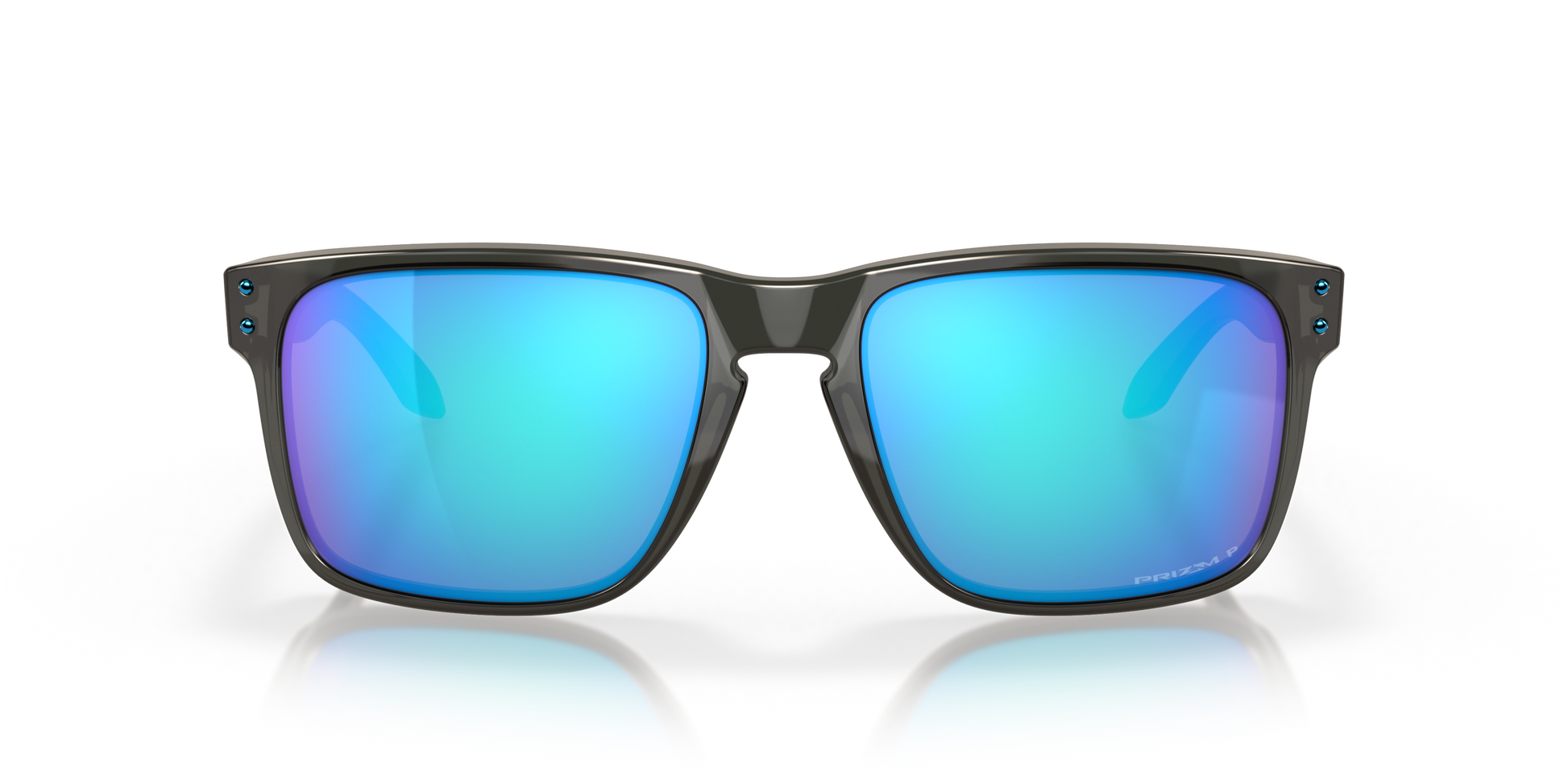 [Prizm Sapphire Polarized Lenses, Grey Smoke Frame]