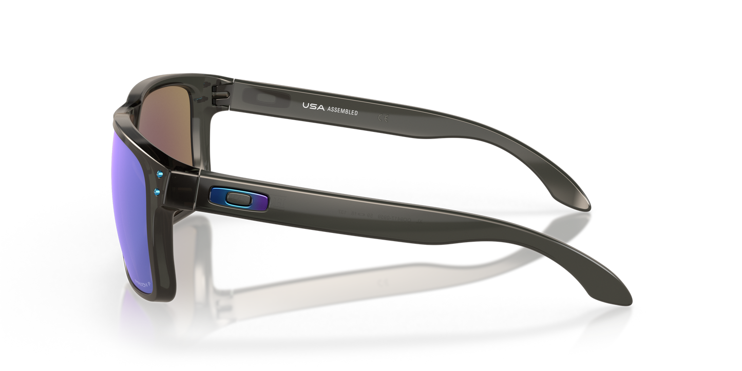 [Prizm Sapphire Polarized Lenses, Grey Smoke Frame]