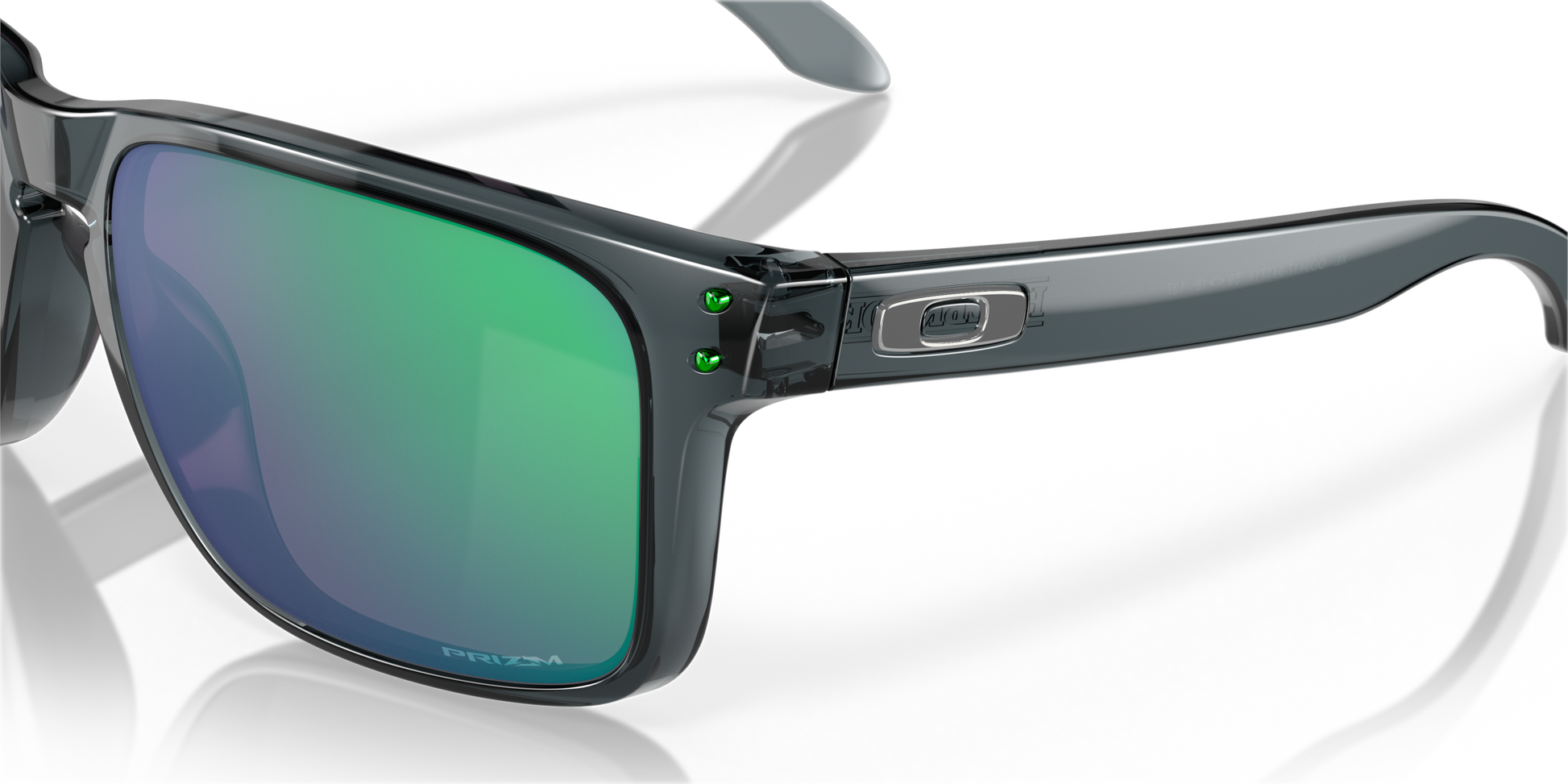 [Prizm Jade Lenses, Crystal Black Frame]