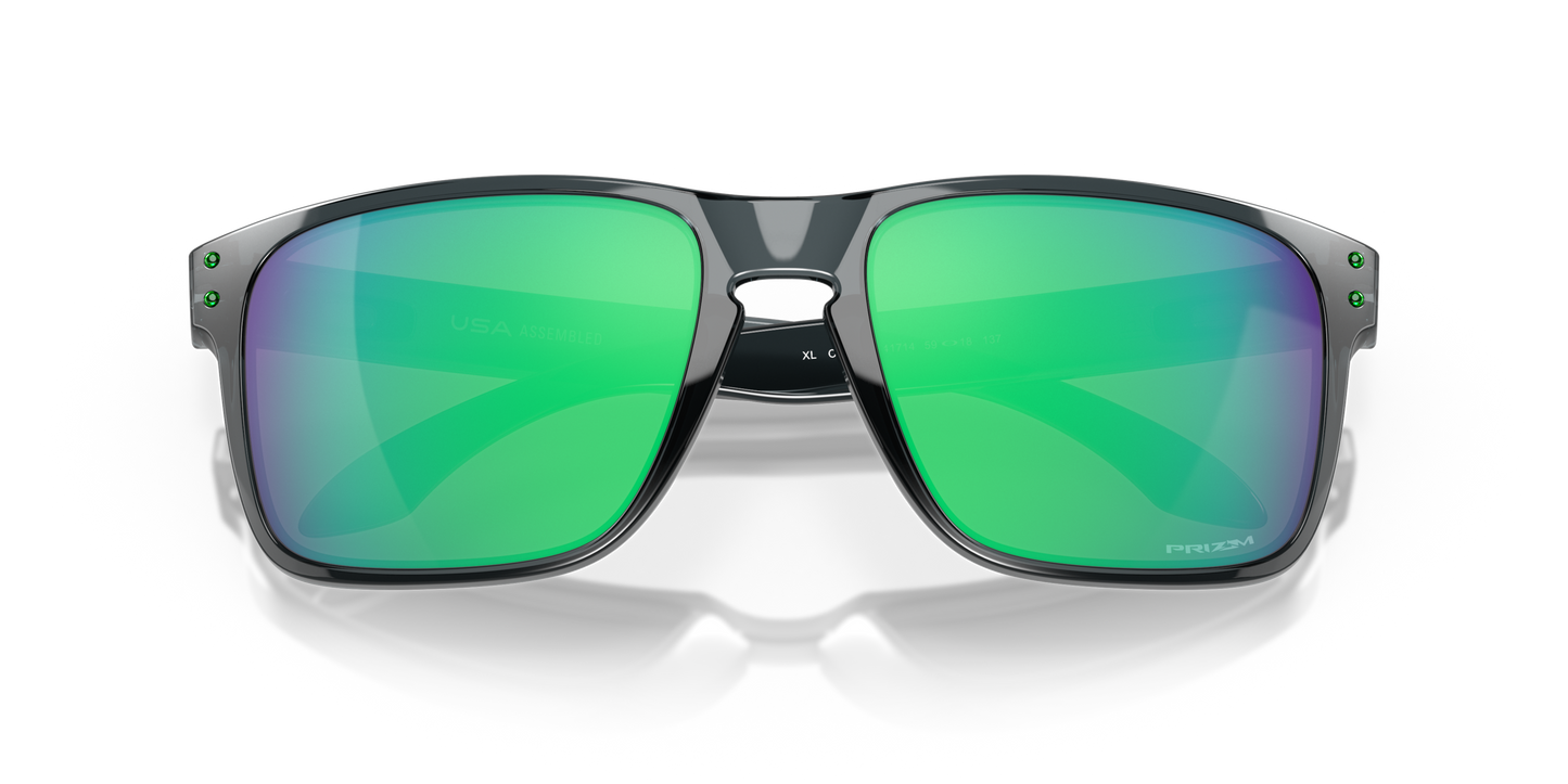 [Prizm Jade Lenses, Crystal Black Frame]