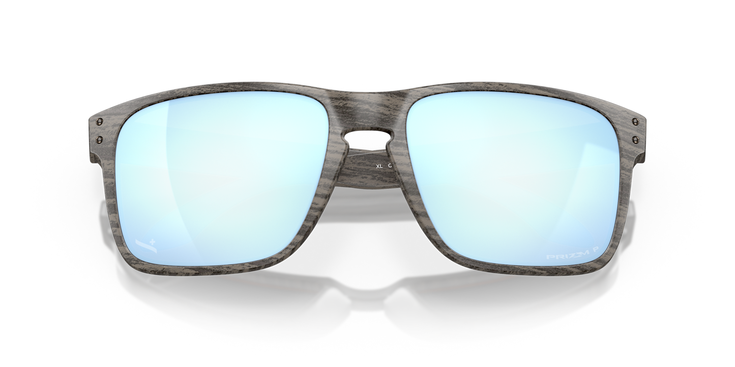 [Prizm Deep Water Polarized Lenses, Woodgrain Frame]
