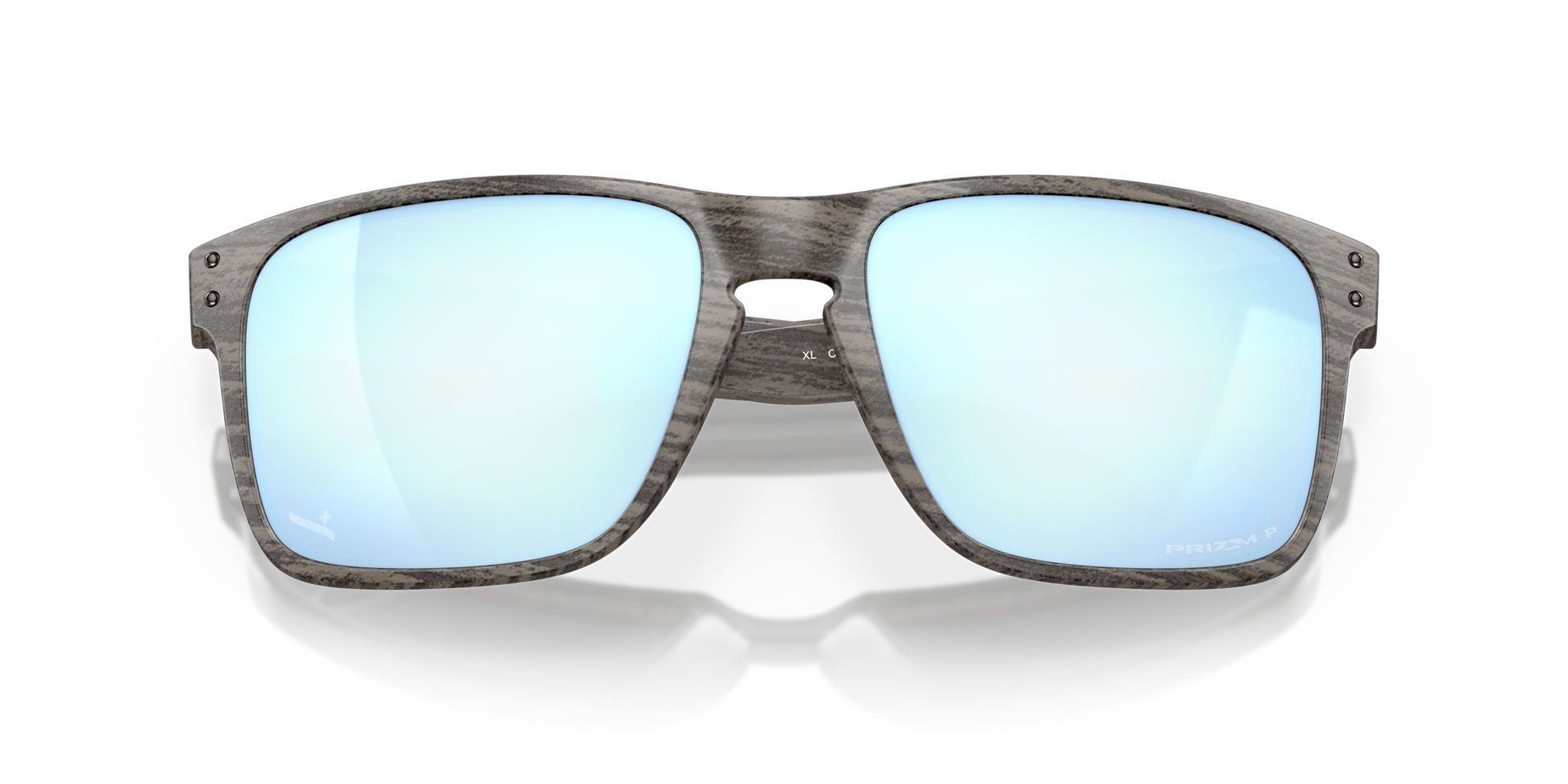 [Prizm Deep Water Polarized Lenses, Woodgrain Frame]