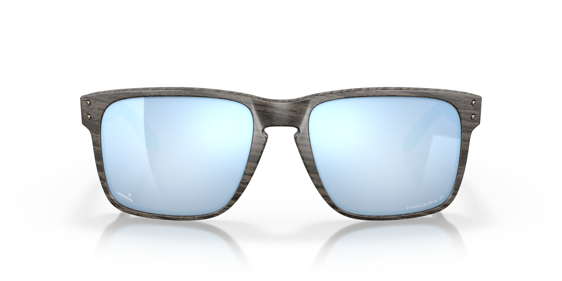 [Prizm Deep Water Polarized Lenses, Woodgrain Frame]