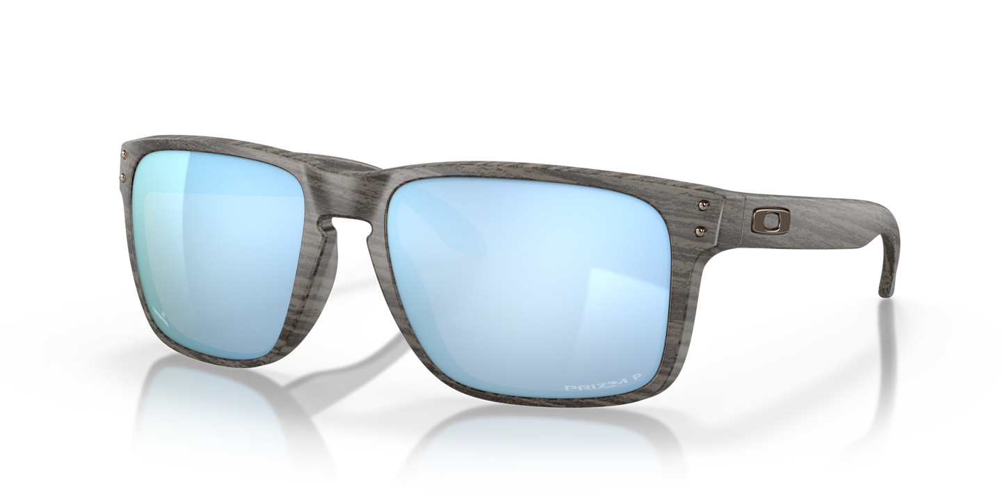 [Prizm Deep Water Polarized Lenses, Woodgrain Frame]