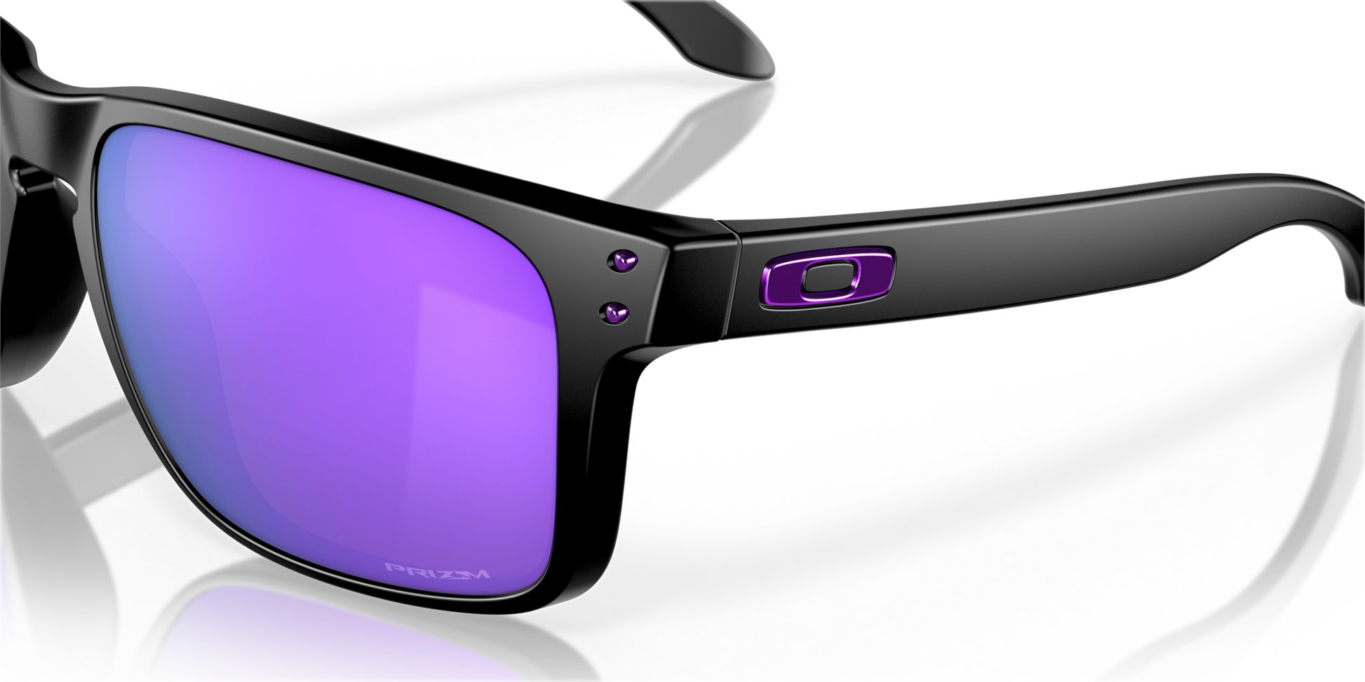 [Prizm Violet Lenses, Matte Black Frame]