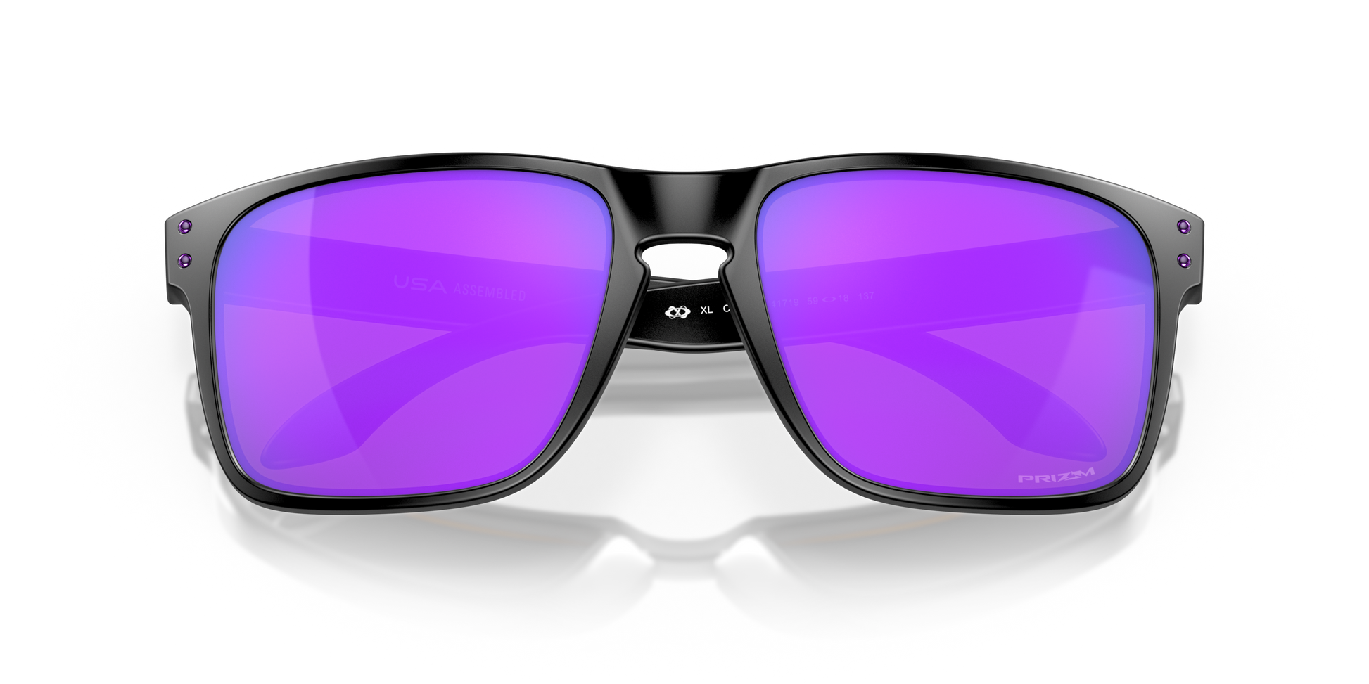 [Prizm Violet Lenses, Matte Black Frame]