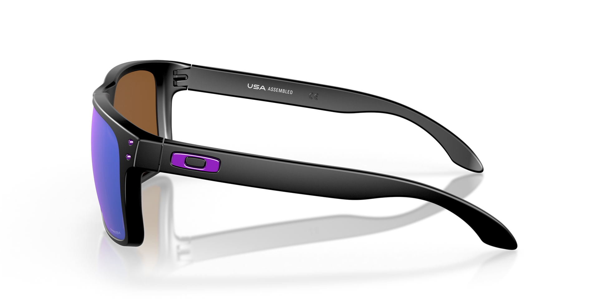 [Prizm Violet Lenses, Matte Black Frame]