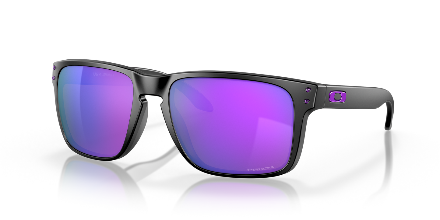 [Prizm Violet Lenses, Matte Black Frame]