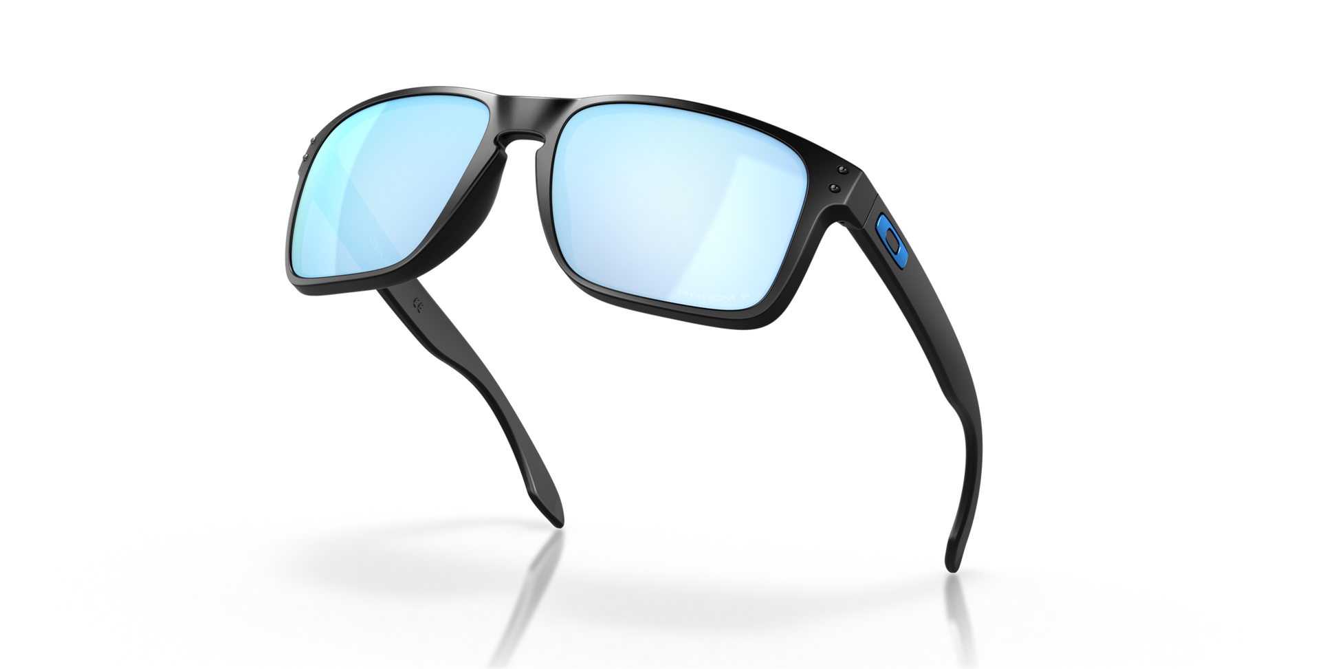 [Prizm Deep Water Polarized Lenses, Matte Black Frame]