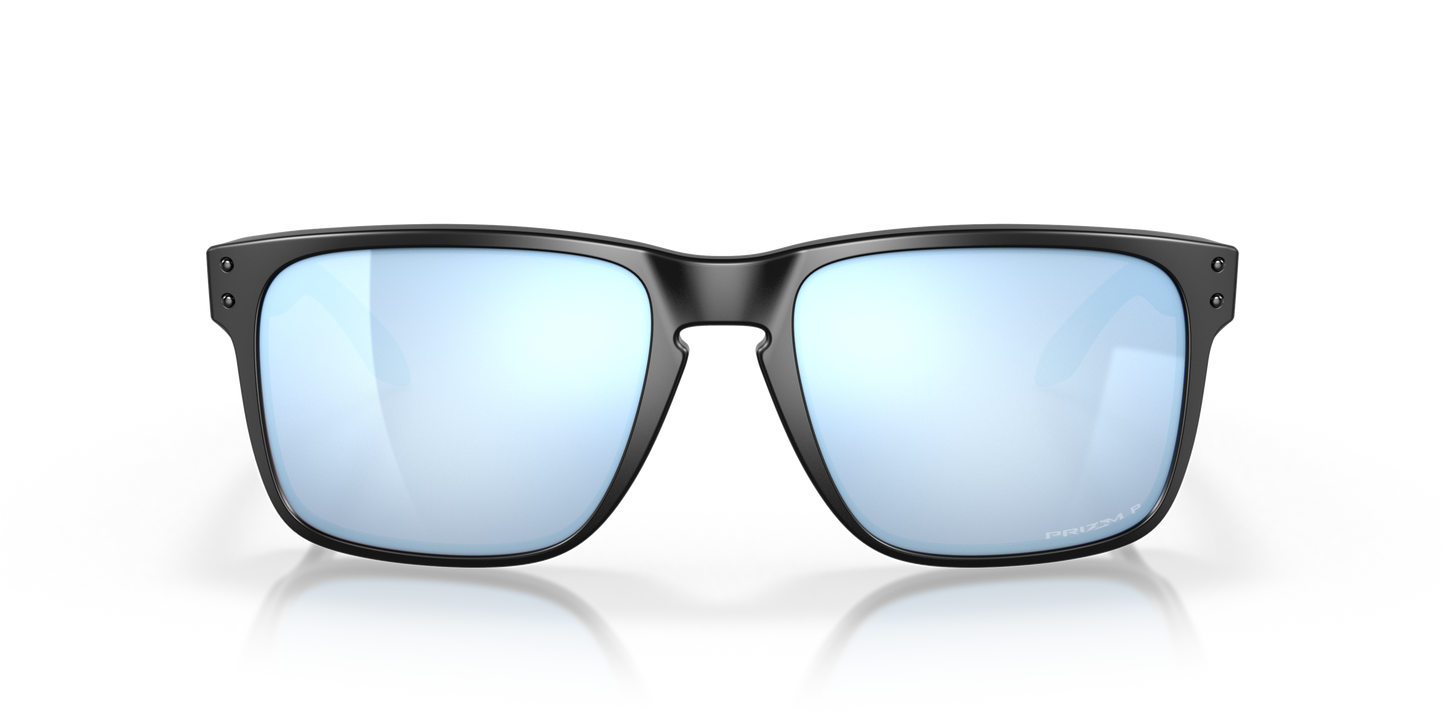[Prizm Deep Water Polarized Lenses, Matte Black Frame]