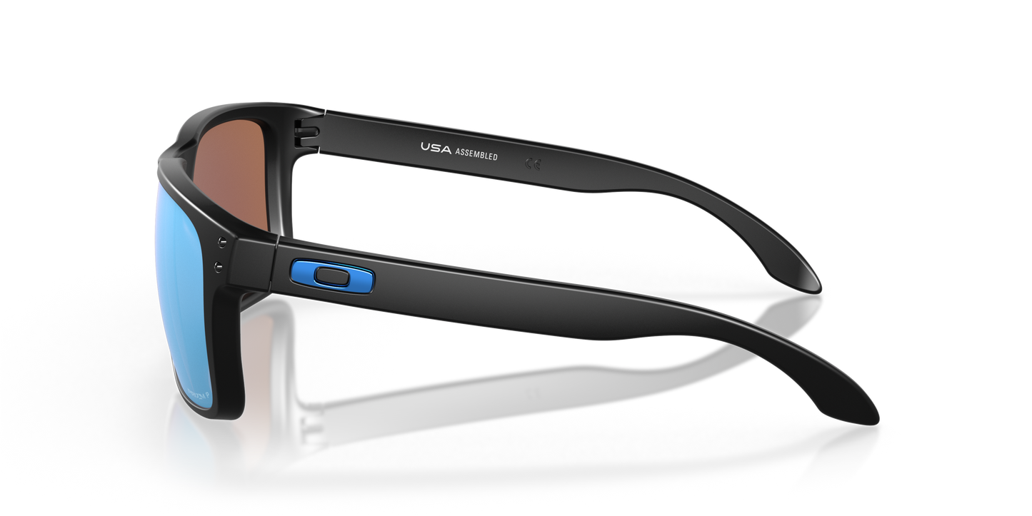 [Prizm Deep Water Polarized Lenses, Matte Black Frame]