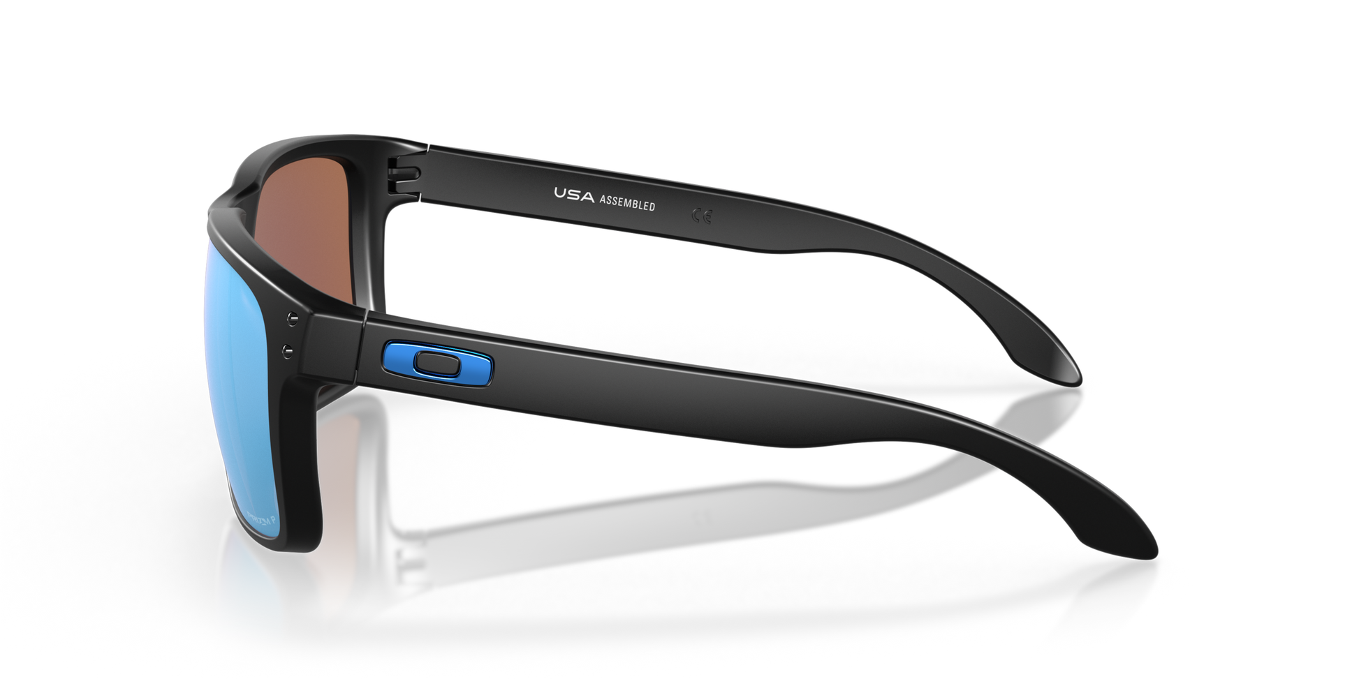 [Prizm Deep Water Polarized Lenses, Matte Black Frame]