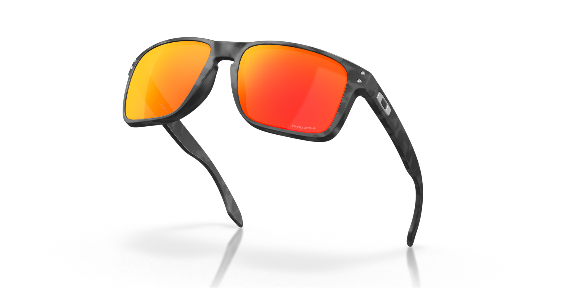 [Prizm Ruby Lenses, Matte Black Camo Frame]