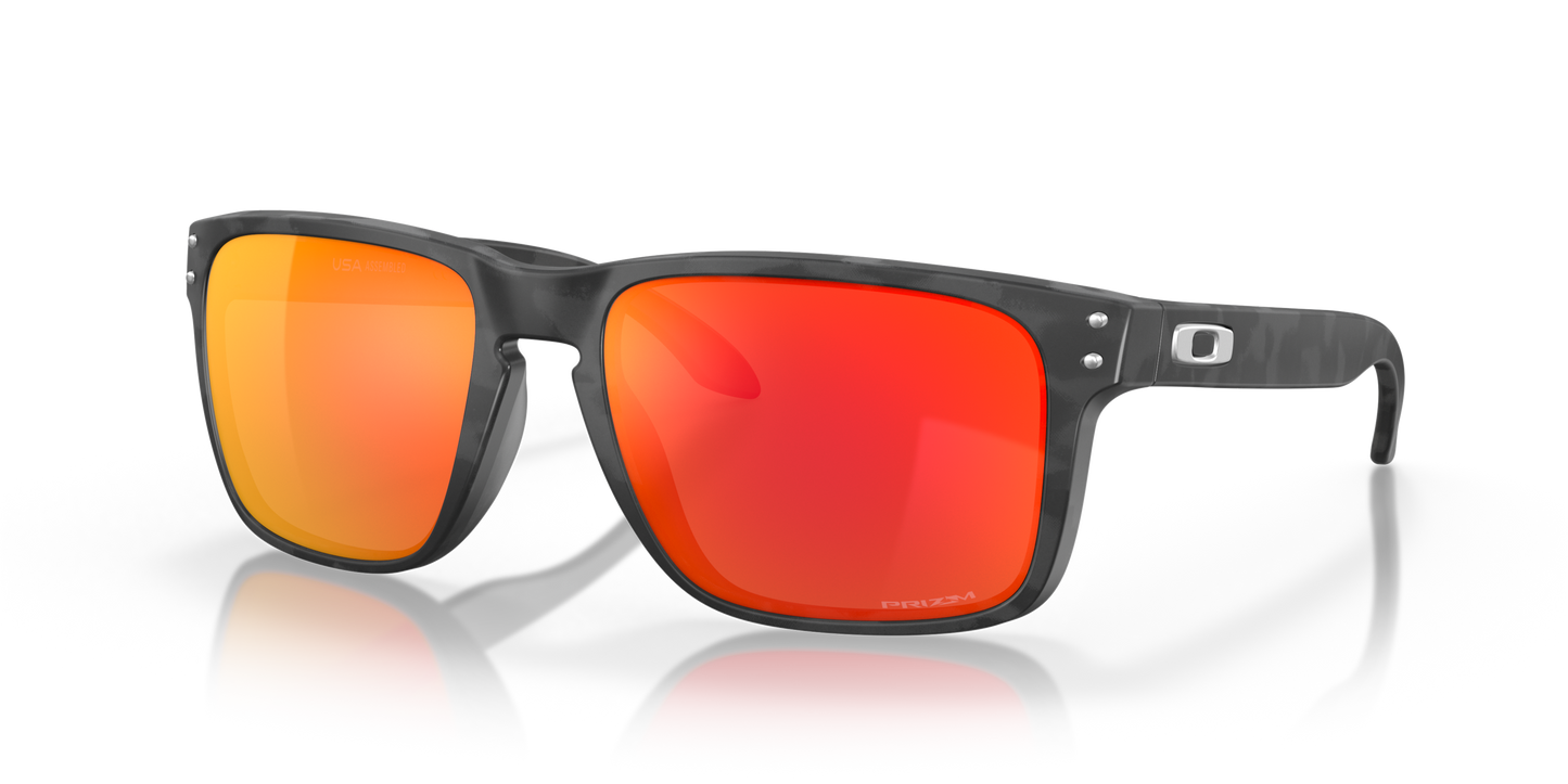 [Prizm Ruby Lenses, Matte Black Camo Frame]