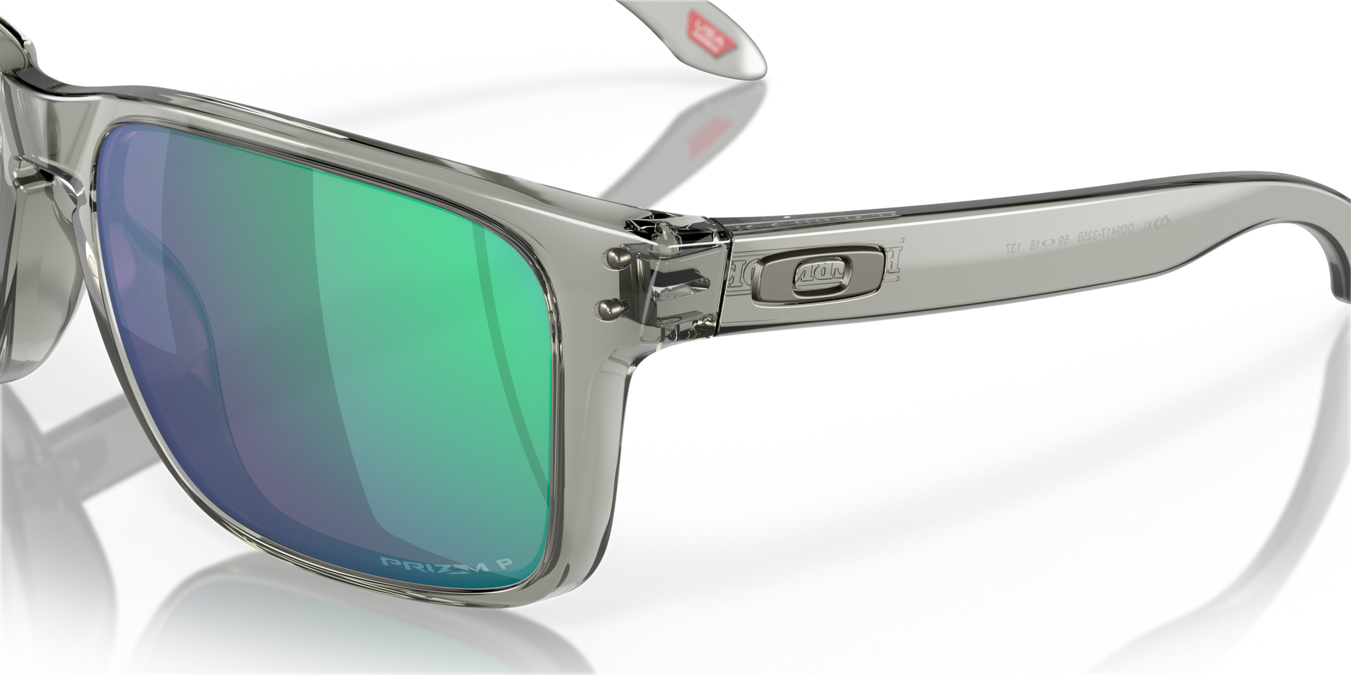 [Prizm Jade Polarized Lenses, Grey Ink Frame]