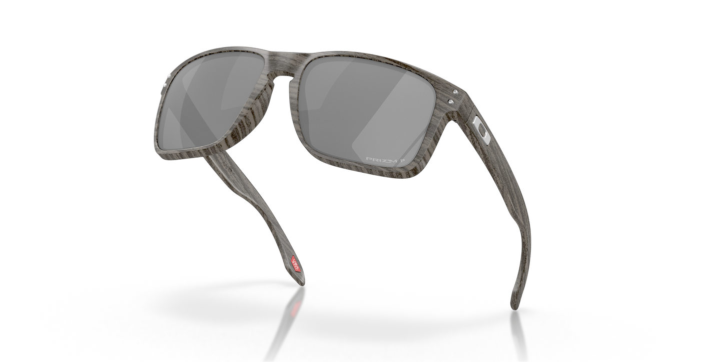 [Prizm Black Polarized Lenses, Woodgrain Frame]
