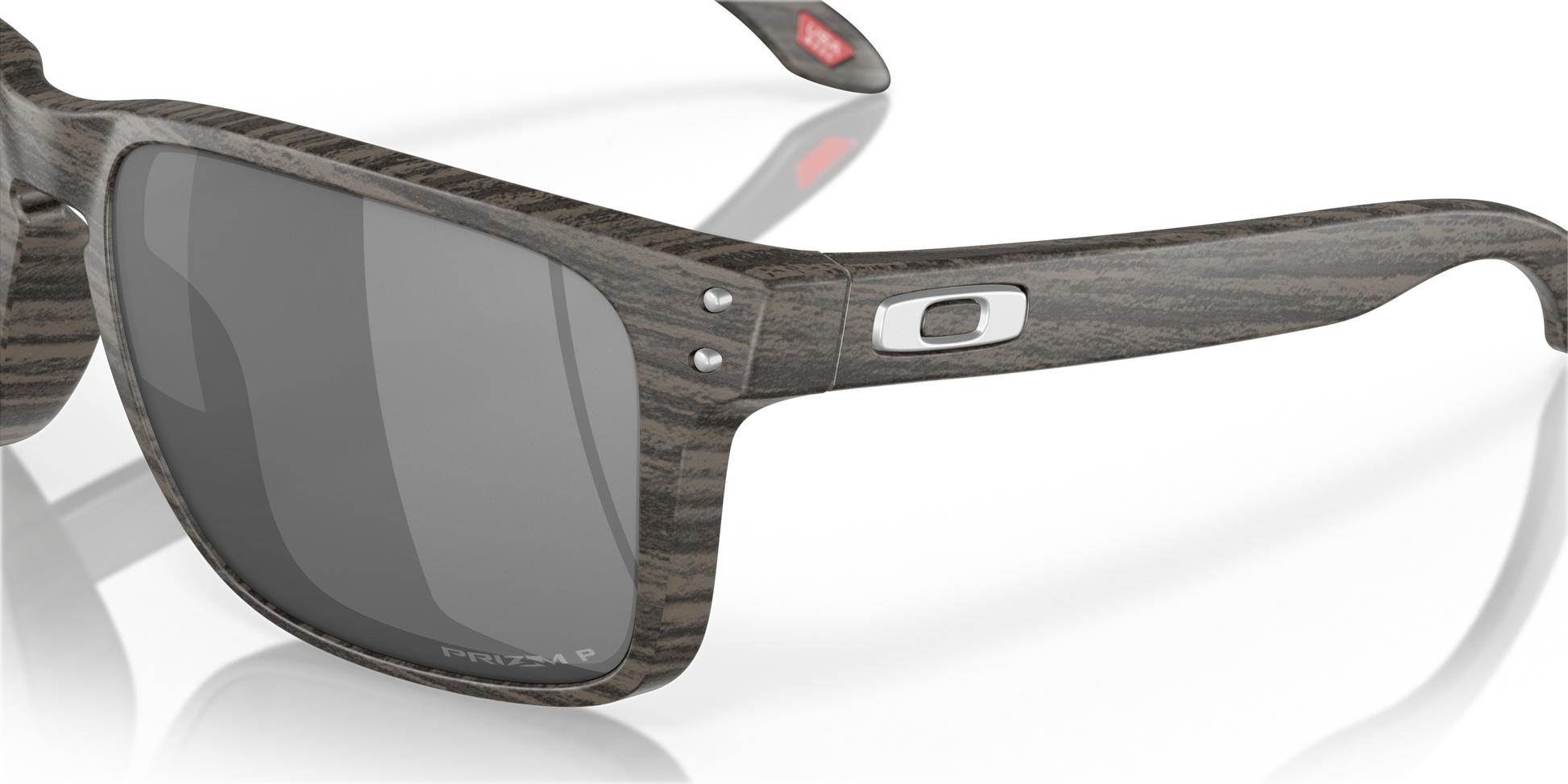 [Prizm Black Polarized Lenses, Woodgrain Frame]