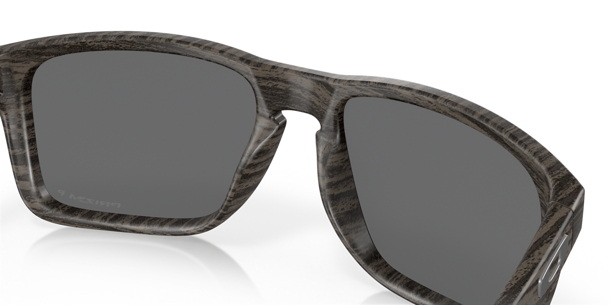 [Prizm Black Polarized Lenses, Woodgrain Frame]