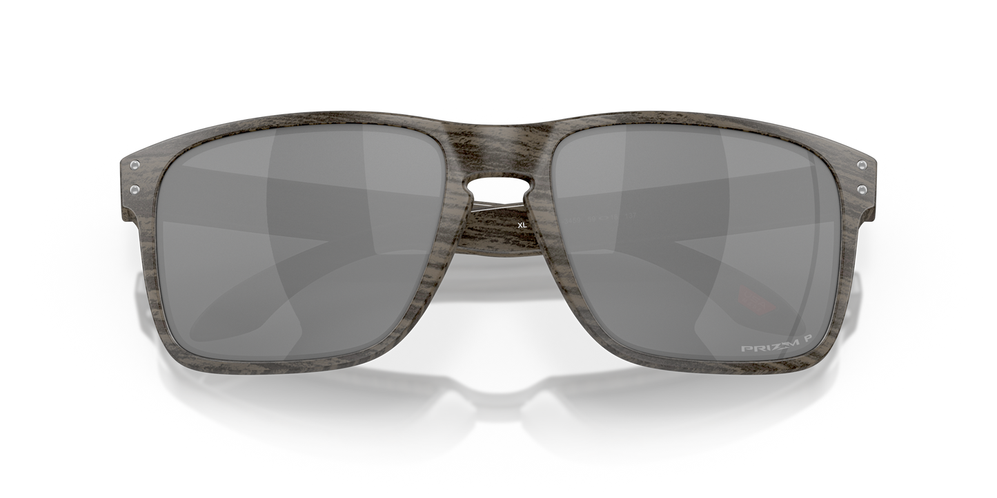 [Prizm Black Polarized Lenses, Woodgrain Frame]