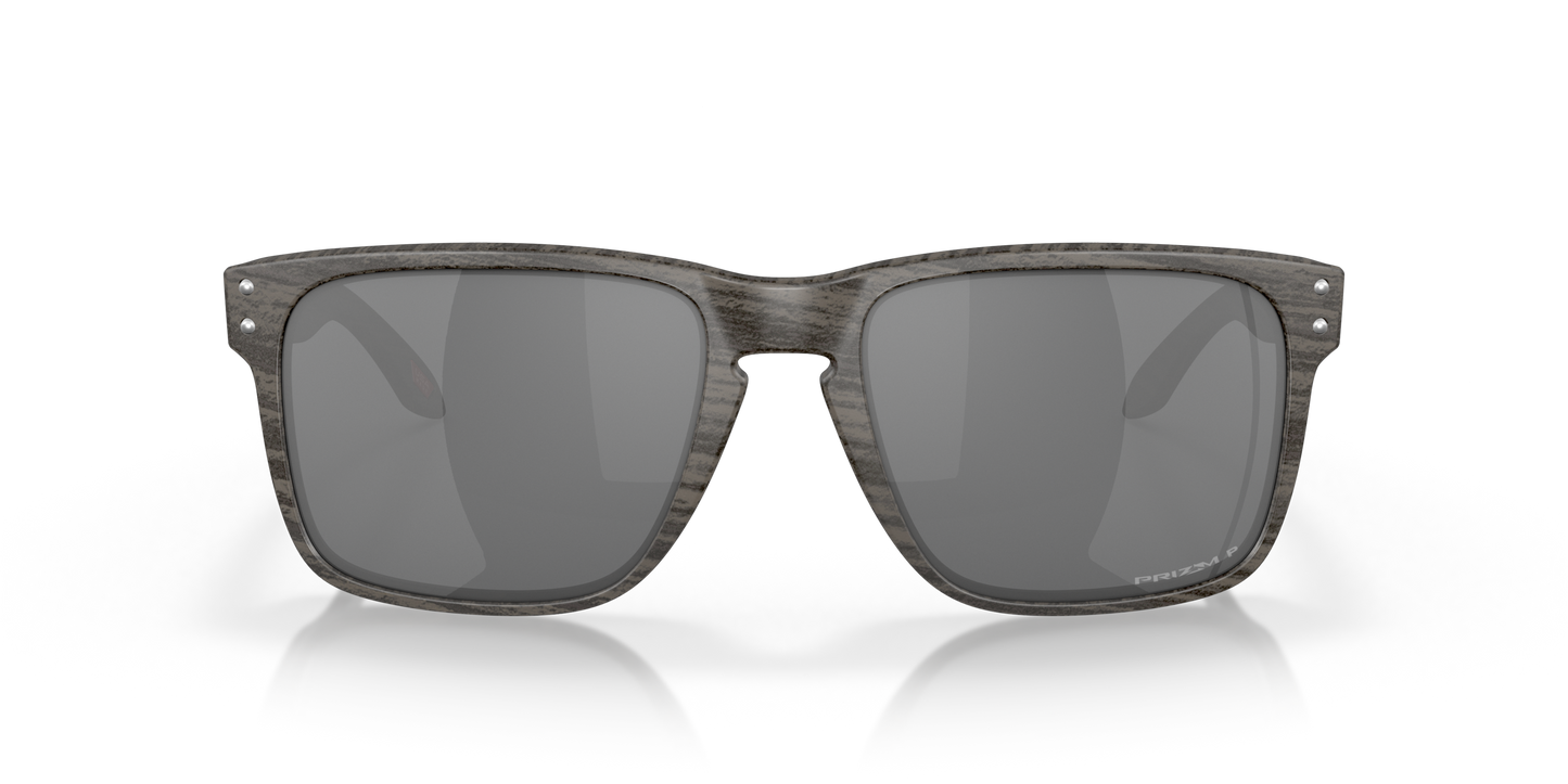 [Prizm Black Polarized Lenses, Woodgrain Frame]
