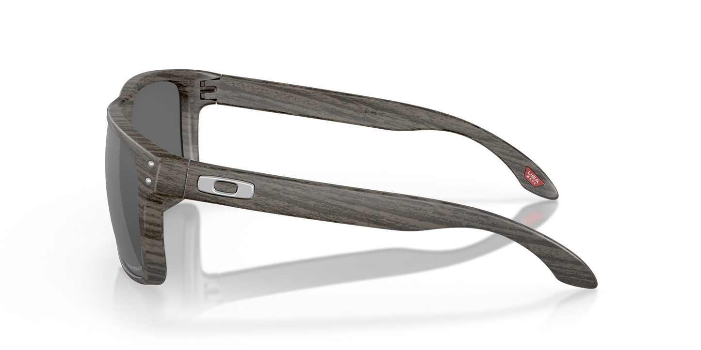 [Prizm Black Polarized Lenses, Woodgrain Frame]