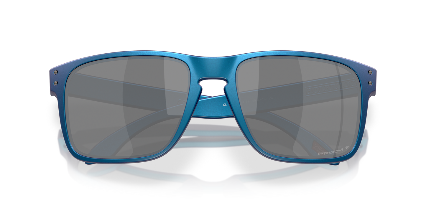 [Prizm Black Polarized Lenses, Matte Cyan/Blue Colorshift Frame]