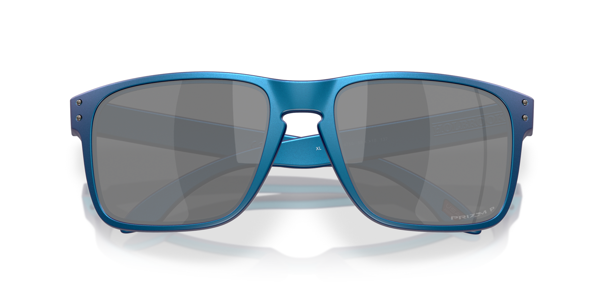 [Prizm Black Polarized Lenses, Matte Cyan/Blue Colorshift Frame]