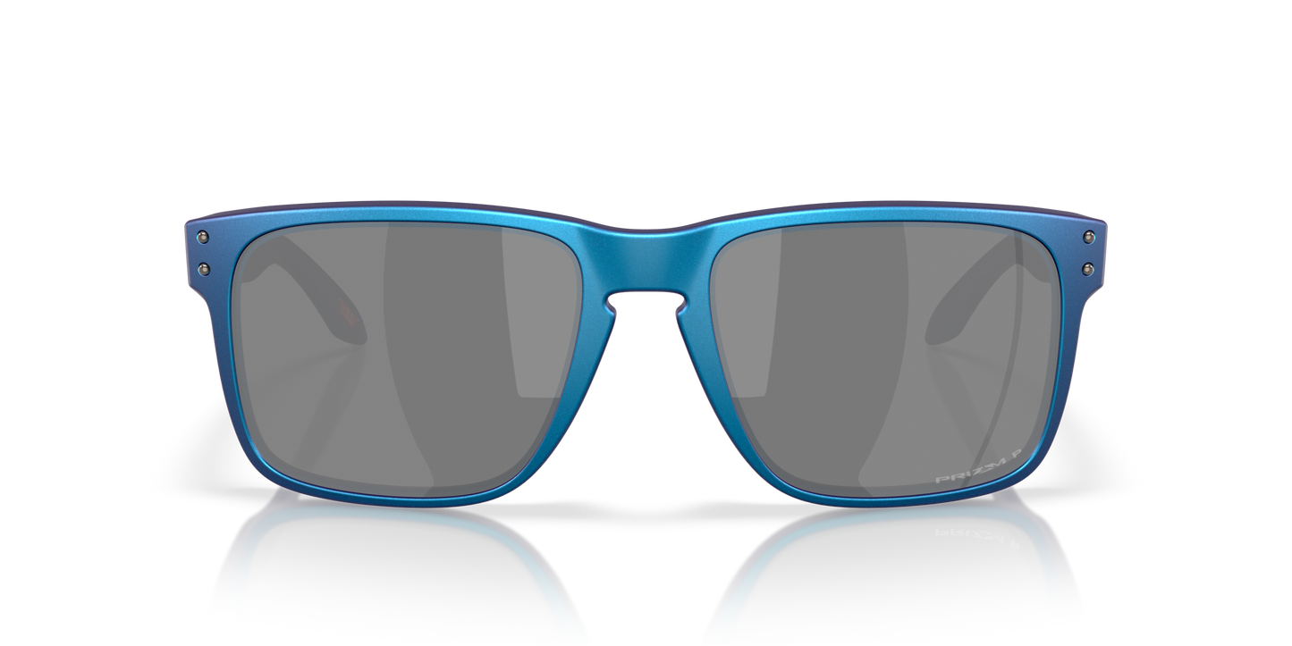 [Prizm Black Polarized Lenses, Matte Cyan/Blue Colorshift Frame]
